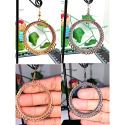 Jhumka Base Design | Round Shape For Resin